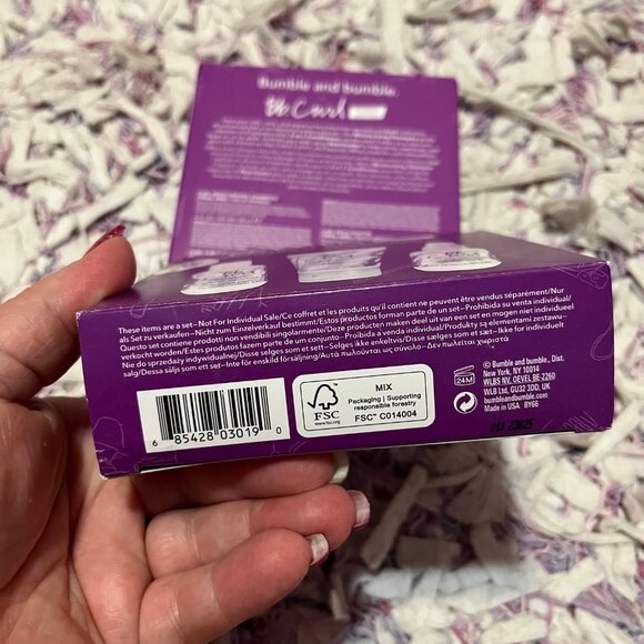 NEW Bumble and Bumble BB. Curl 3 Pack Kit NEW